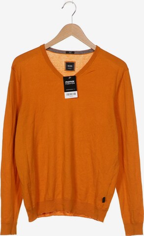 BOSS Pullover M in Orange: predná strana