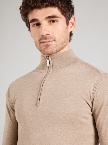 INDICODE JEANS Pullover 'Liliamos' in Beige