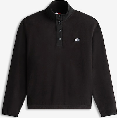 Tommy Jeans Pulover u siva / crna / bijela, Pregled proizvoda