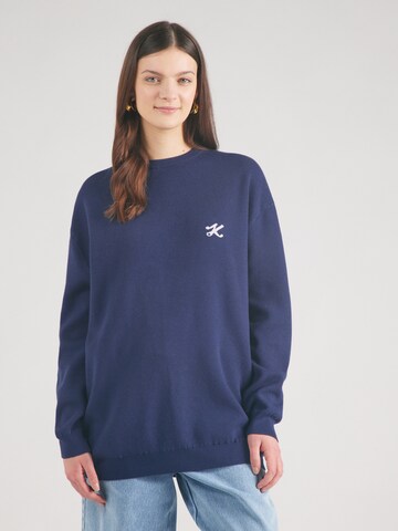 Pull-over Karo Kauer en bleu