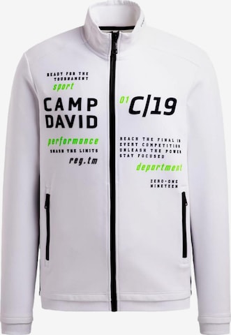 balta CAMP DAVID Džemperis 'Game.Set.Match': priekis