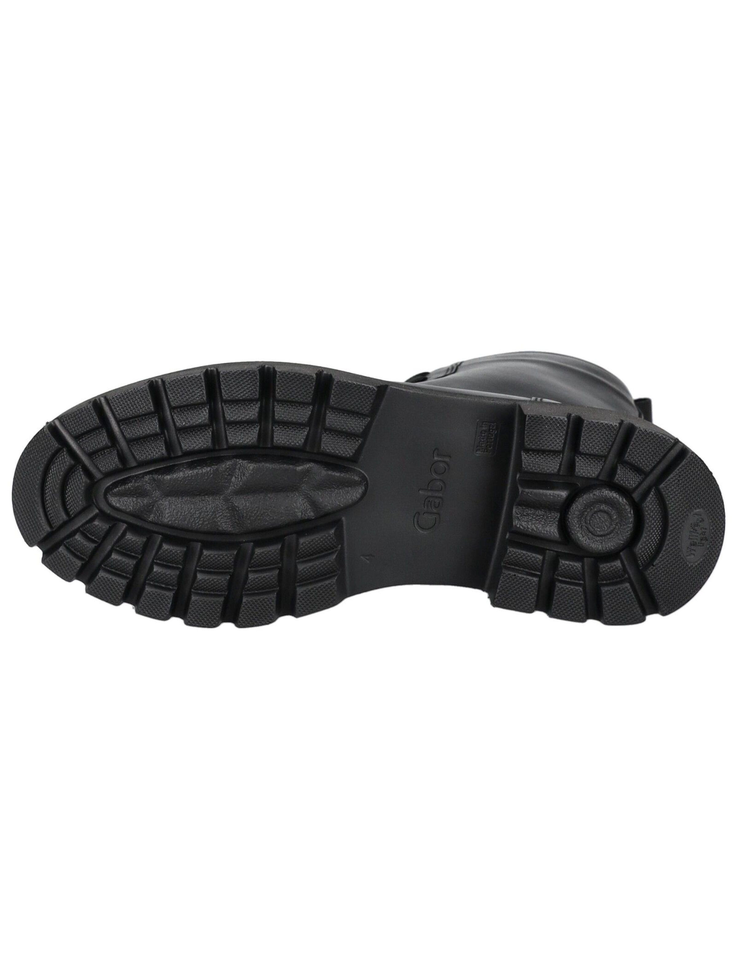 GABOR Schnürstiefelette in Schwarz