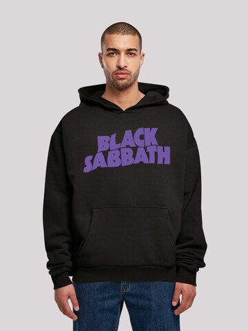 F4NT4STIC Sweatshirt 'Black Sabbath' in Zwart: voorkant