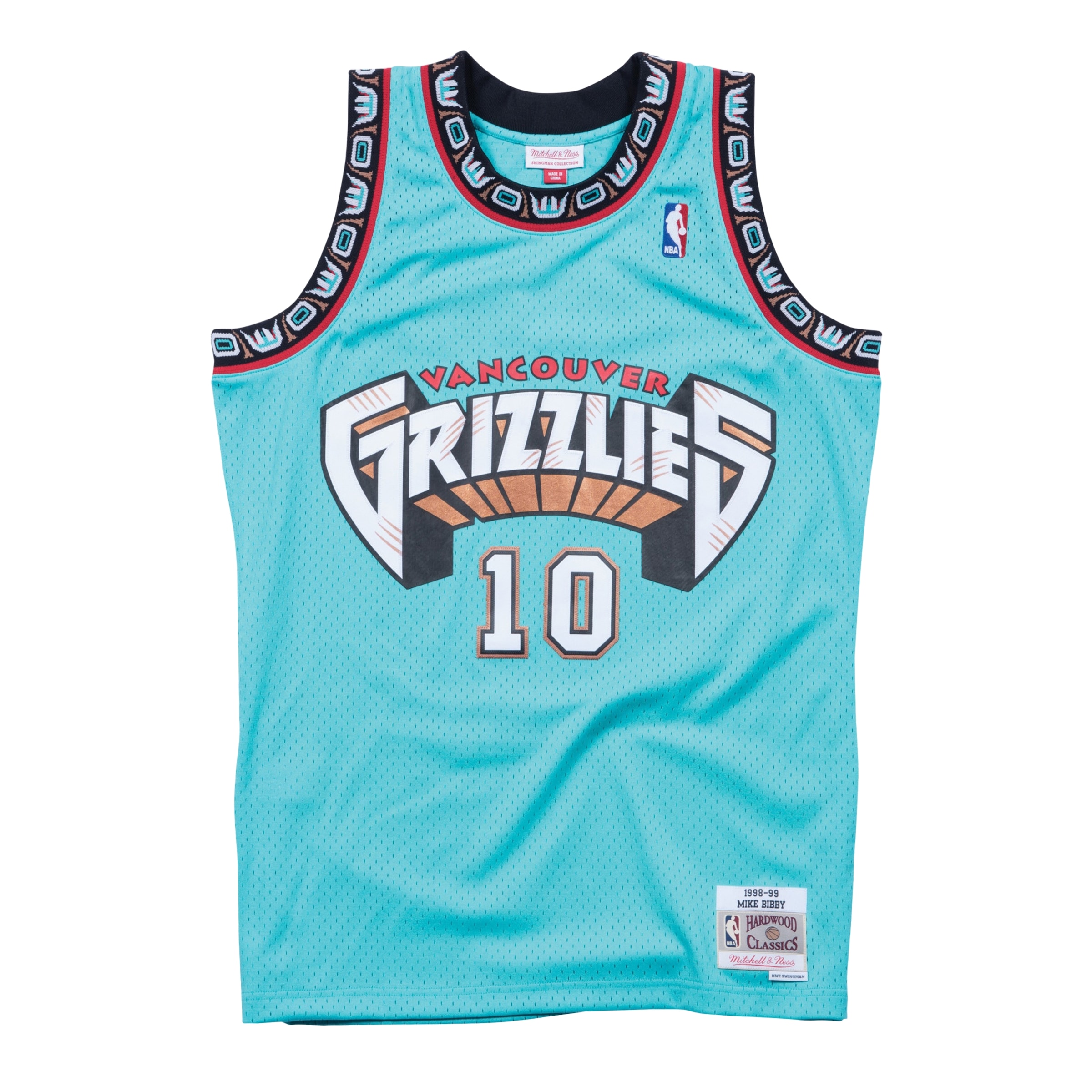 Mitchell & Ness Performance Shirt 'NBA Swingman' in Green: front