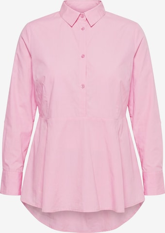 MIAMODA Blouse in Pink: front