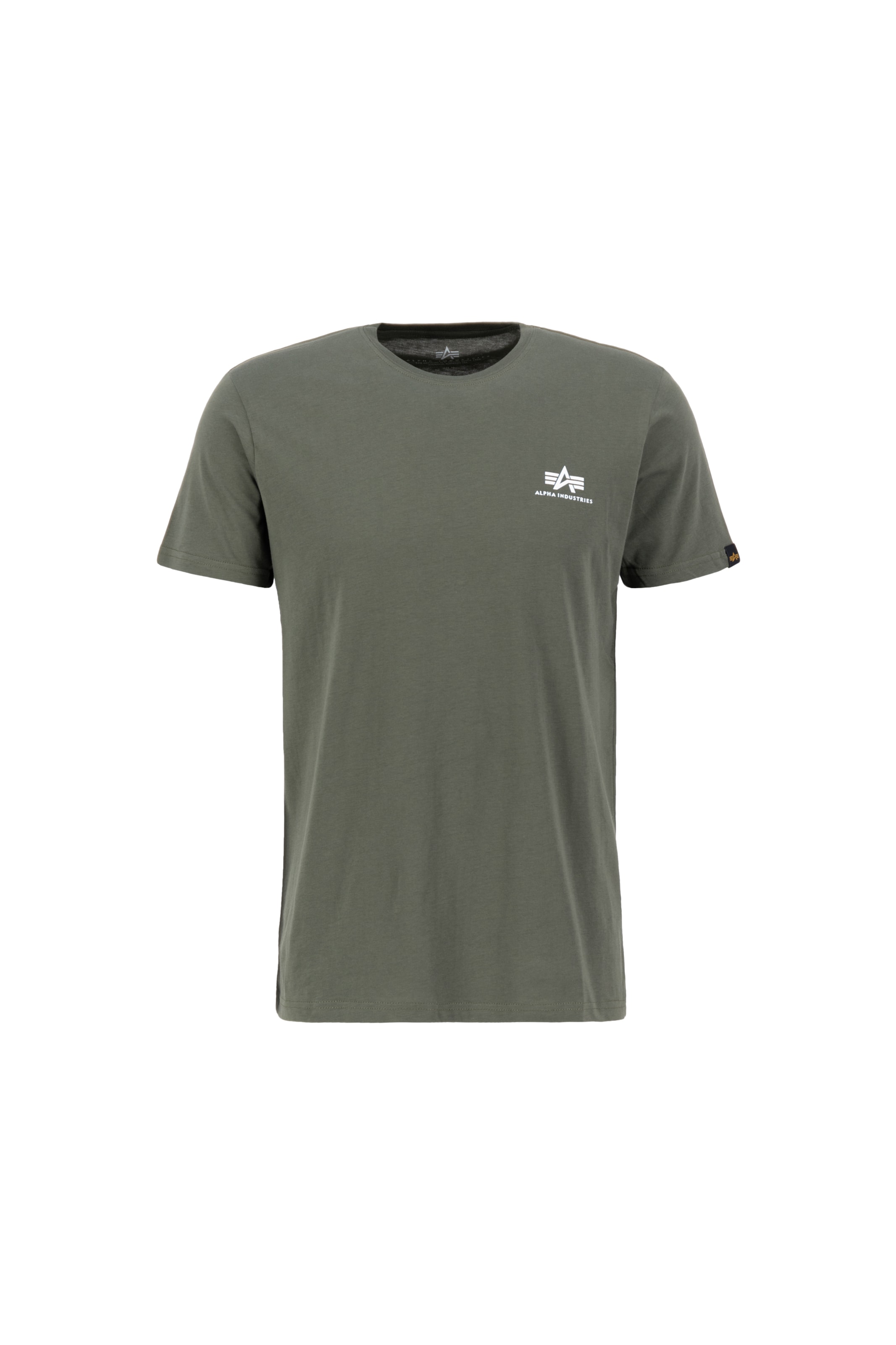 ALPHA INDUSTRIES Μπλουζάκι σε πράσινο: μπροστά