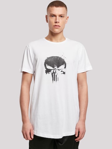 F4NT4STIC T-Shirt 'Skull' in Weiß: predná strana