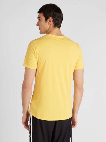 T-Shirt fonctionnel 'Adizero Essentials' ADIDAS PERFORMANCE en jaune