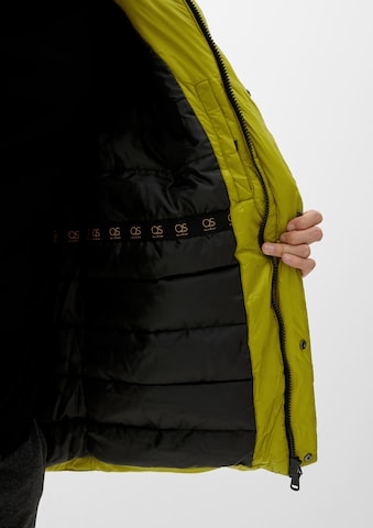 QS Winterjacke in Gelb