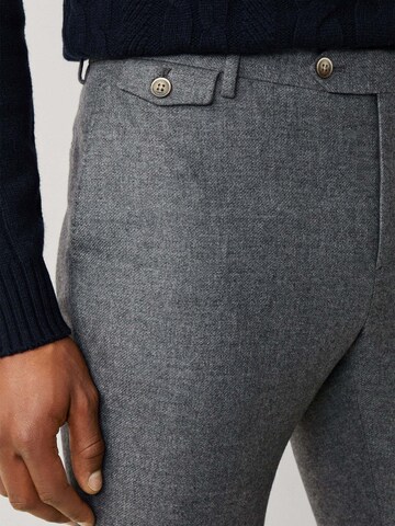 Hackett London Slimfit Chino 'Kensington' in Grijs