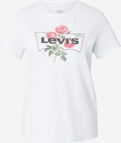 XS dydžio Marškinėliai iš LEVI'S ®, spalva – nefrito spalva / pitajų spalva / juoda / balta, Prekių apžvalga
