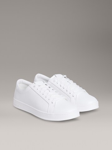 Calvin Klein Platform trainers in White: front