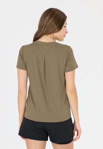 Athlecia Functioneel shirt 'Pacy V3' in Bruin