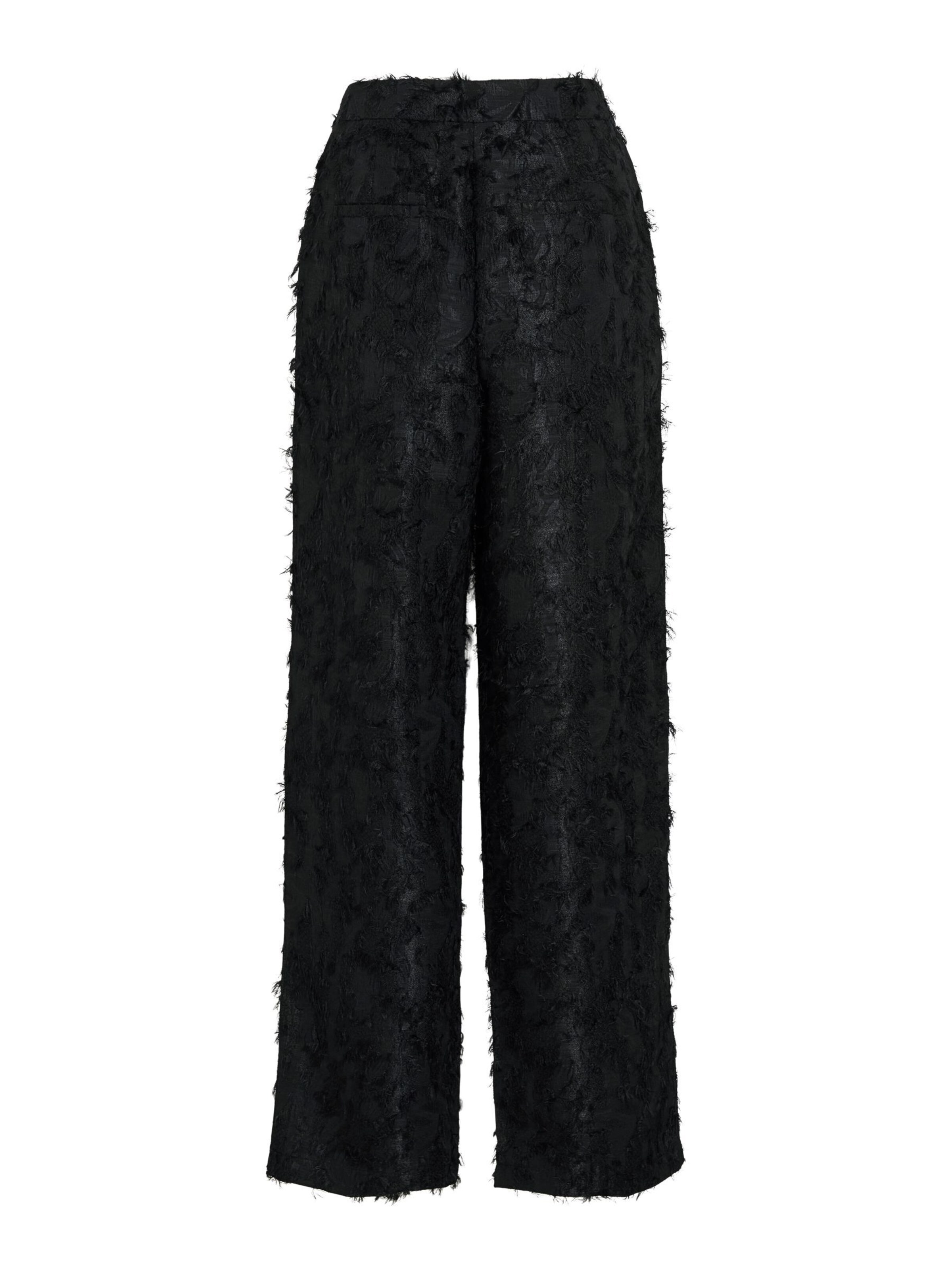 VILA regular Bukser 'VIWagne' i sort