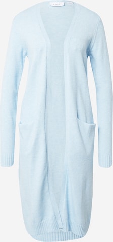 VILA Knitted Coat 'Ril' in Blue: front