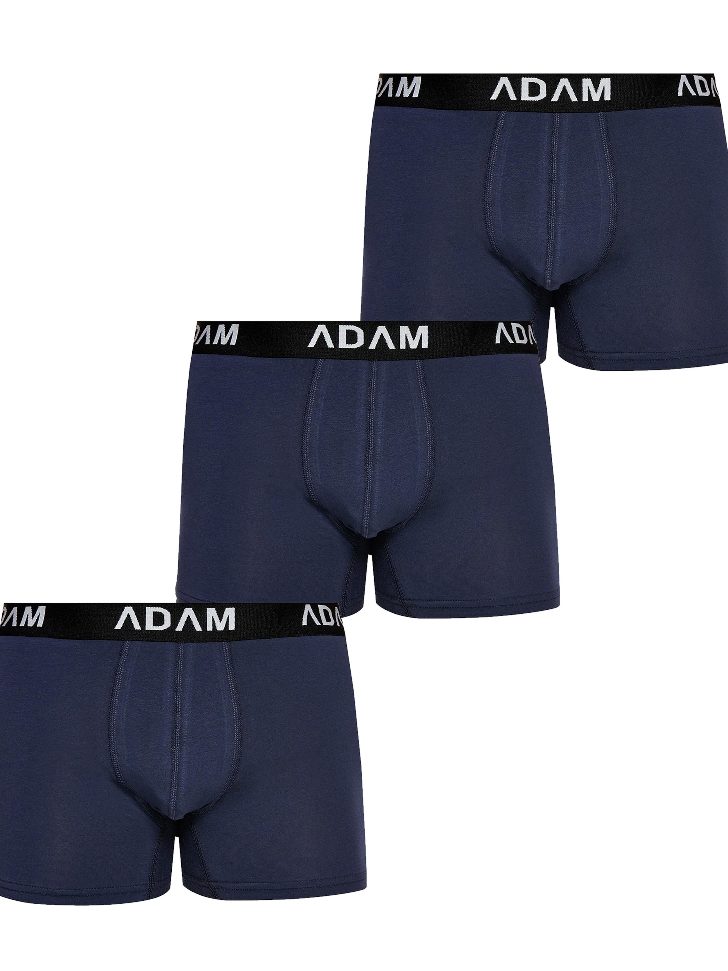 Adam Boxershorts '3er Pack'‌ in Blau: Vorderseite