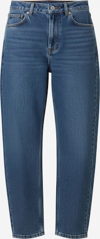 WEARABLE STORIES - Vaquero 'Nina' en azul: frente