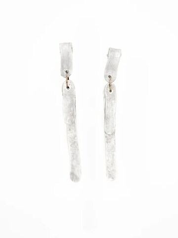 d'ecolife Essentials Earrings 'Blend' in Silver: front