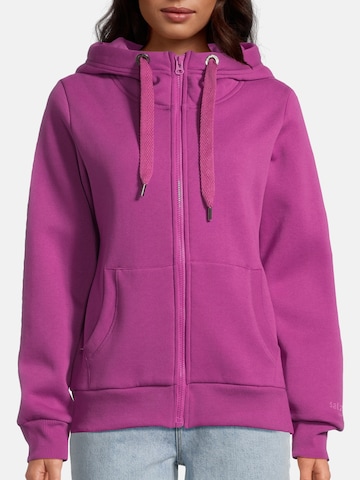 salzhaut Sweatvest 'Sööte' in Lila