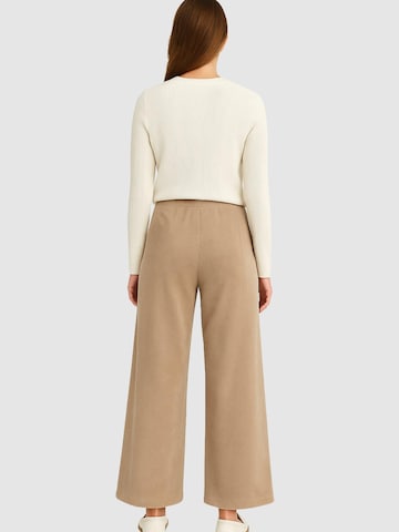 VERO MODA Wide leg Pants '10334289' in Beige
