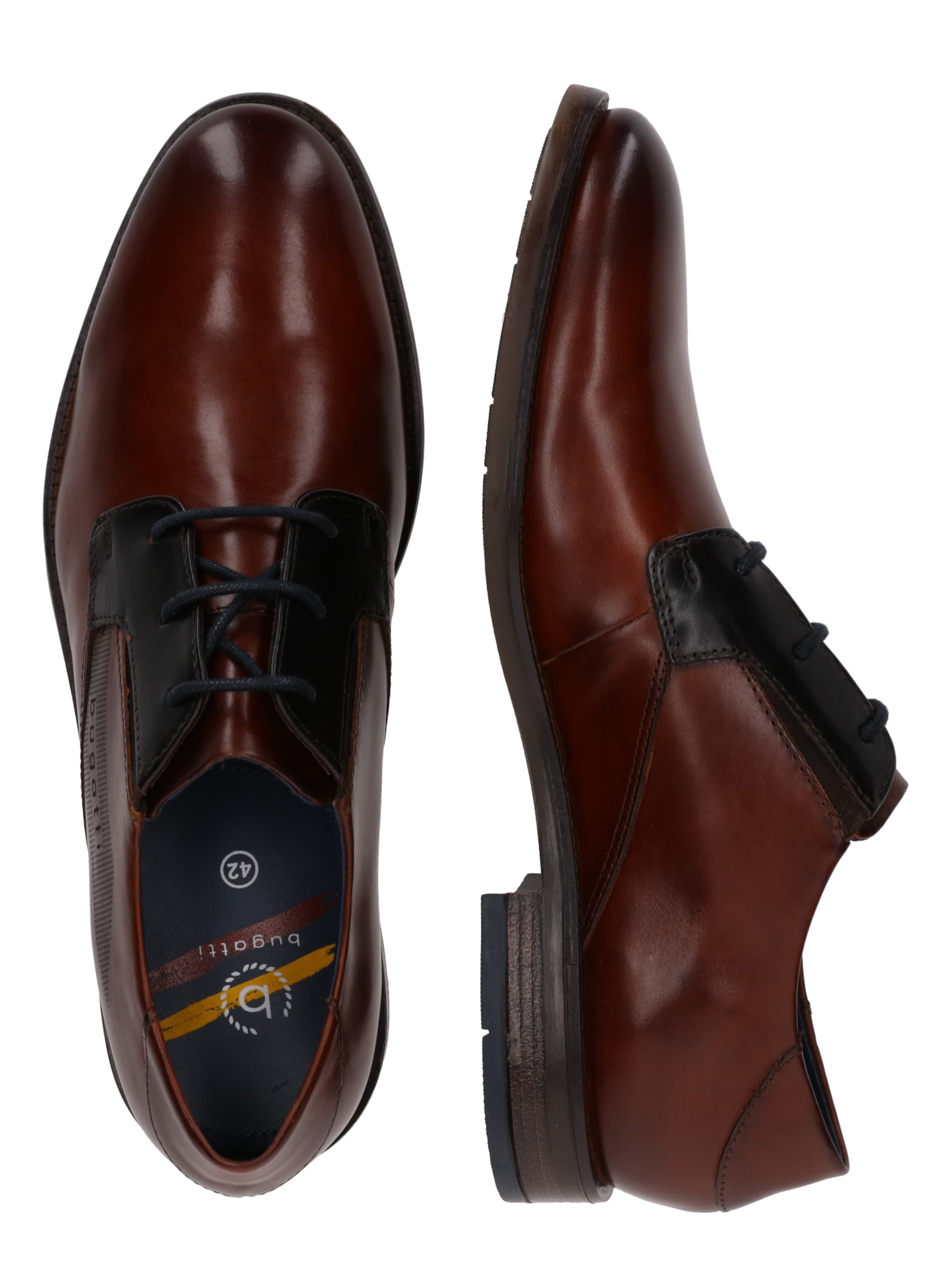 bugatti Lace-up shoe 'AJY' in Brown