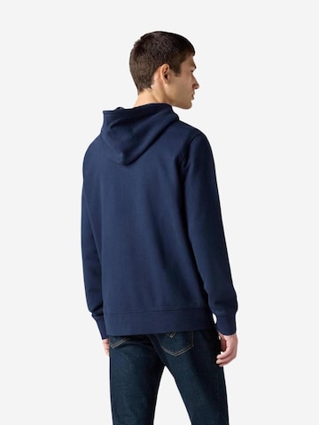 LEVI'S ® - Ajuste regular Sudadera con cremallera 'THE ORIGINAL' en azul