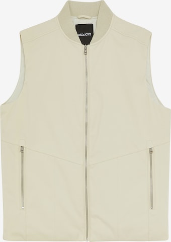 Lyle & Scott Bodywarmer in Grijs: voorkant