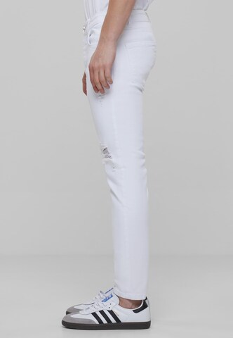 Slimfit Jeans di 2Y Premium in bianco