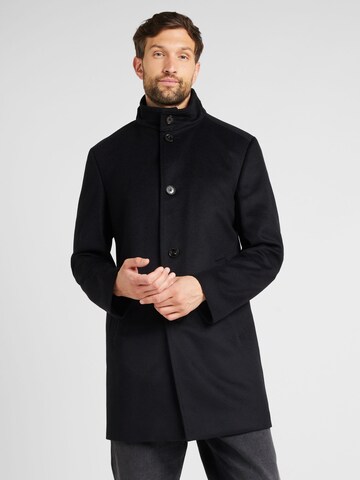 JOOP! Between-seasons coat 'Maron' in Black: front