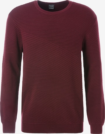 JOHN DEVIN Свитер в Красный: спереди