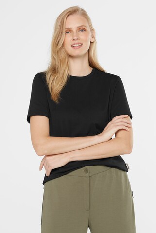 SENSES.THE LABEL T-Shirt in Schwarz: Vorderseite