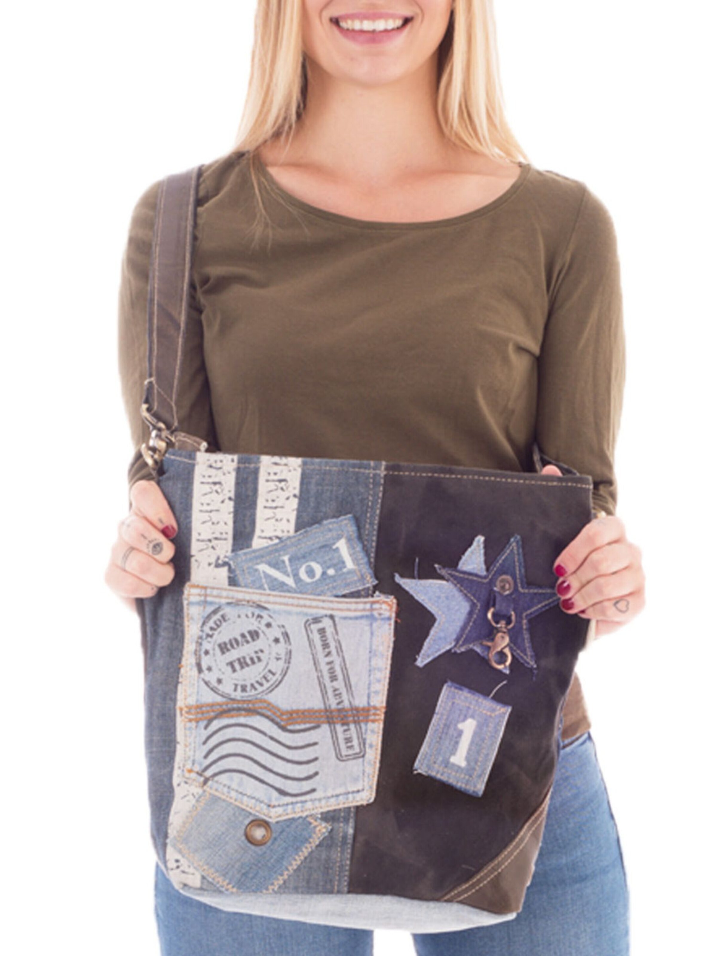 Sunsa Crossbody Bag 'Sunsa' in Blue