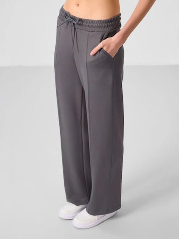 Wide Leg Pantalon Tommy Life en gris