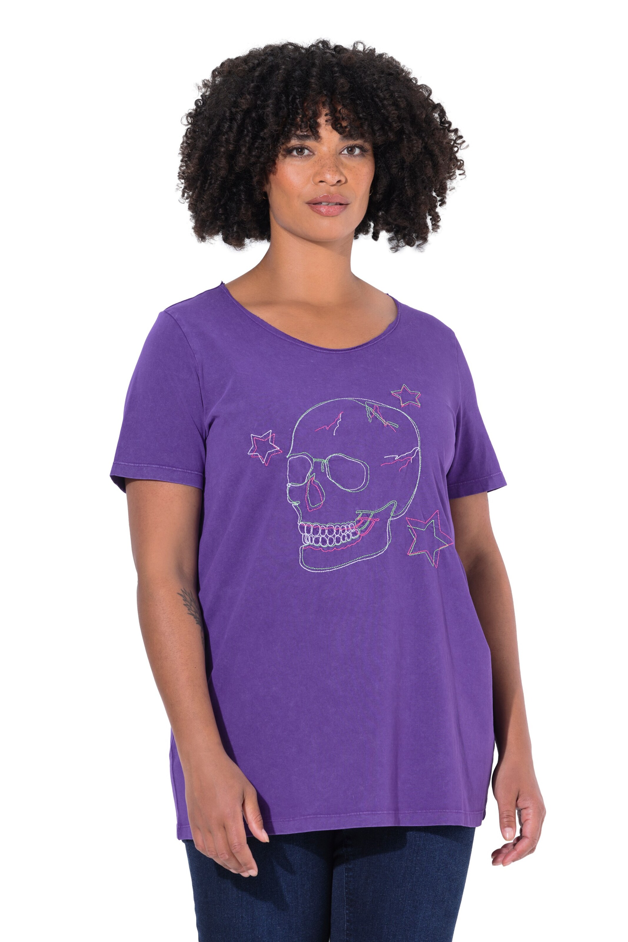 Angel of Style Shirt in Purple: front