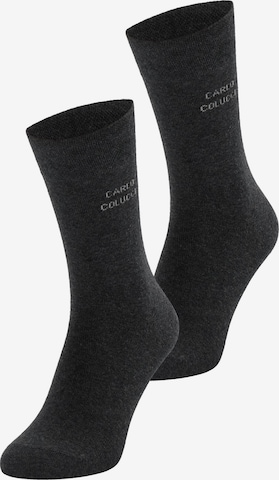 Carlo Colucci Socks 'Napoli' in Grey
