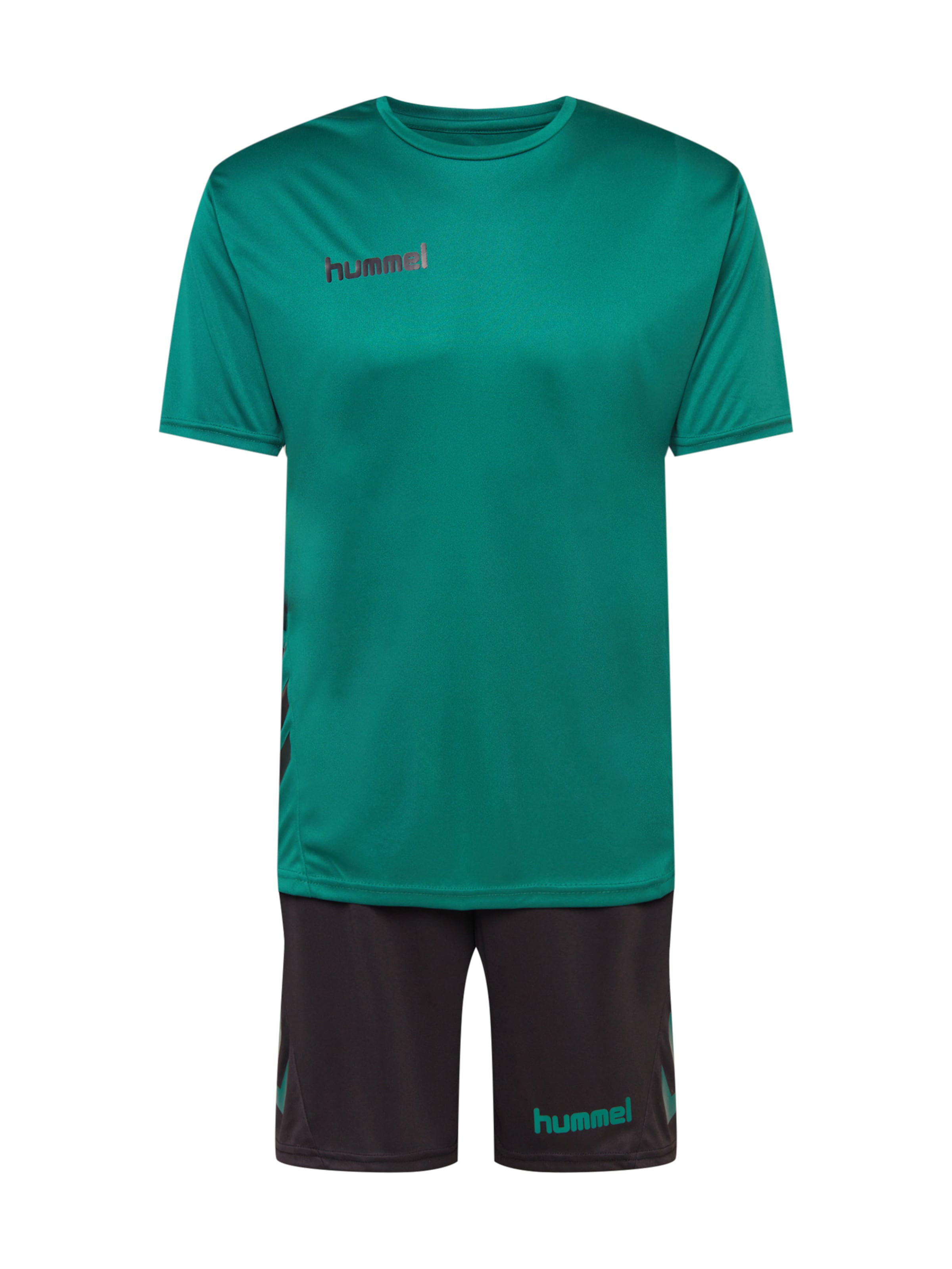 Hummel Tréningový komplet - Zelená: predná strana