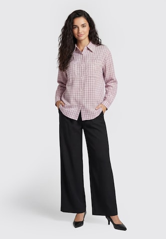 usha BLACK LABEL Blouse in Purple