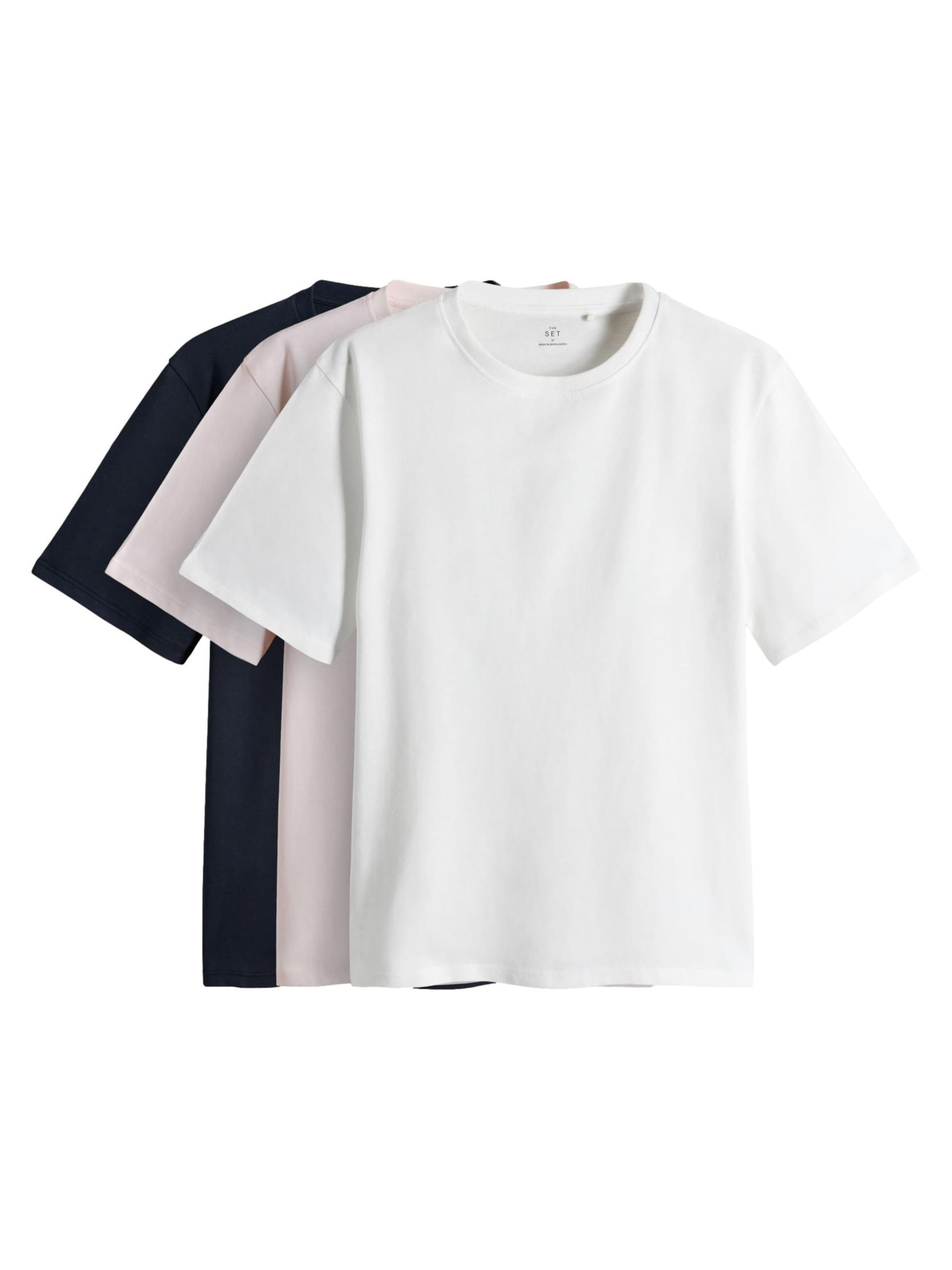 The Set T-Shirt in Blau: Vorderseite
