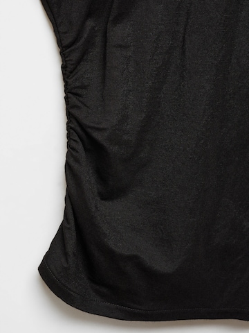 MANGO Shirt 'CINTITA' in Black