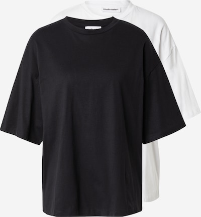 studioselect Camiseta 'Victoria' en negro / blanco, Vista del producto