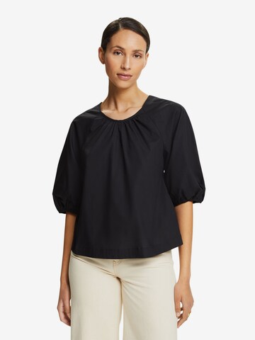 ESPRIT Blouse in Zwart: voorkant