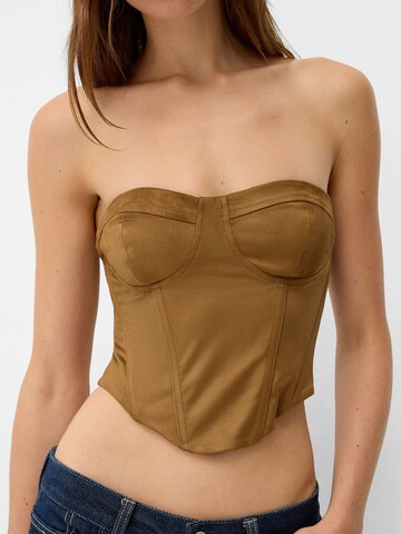 Haut Bershka en beige