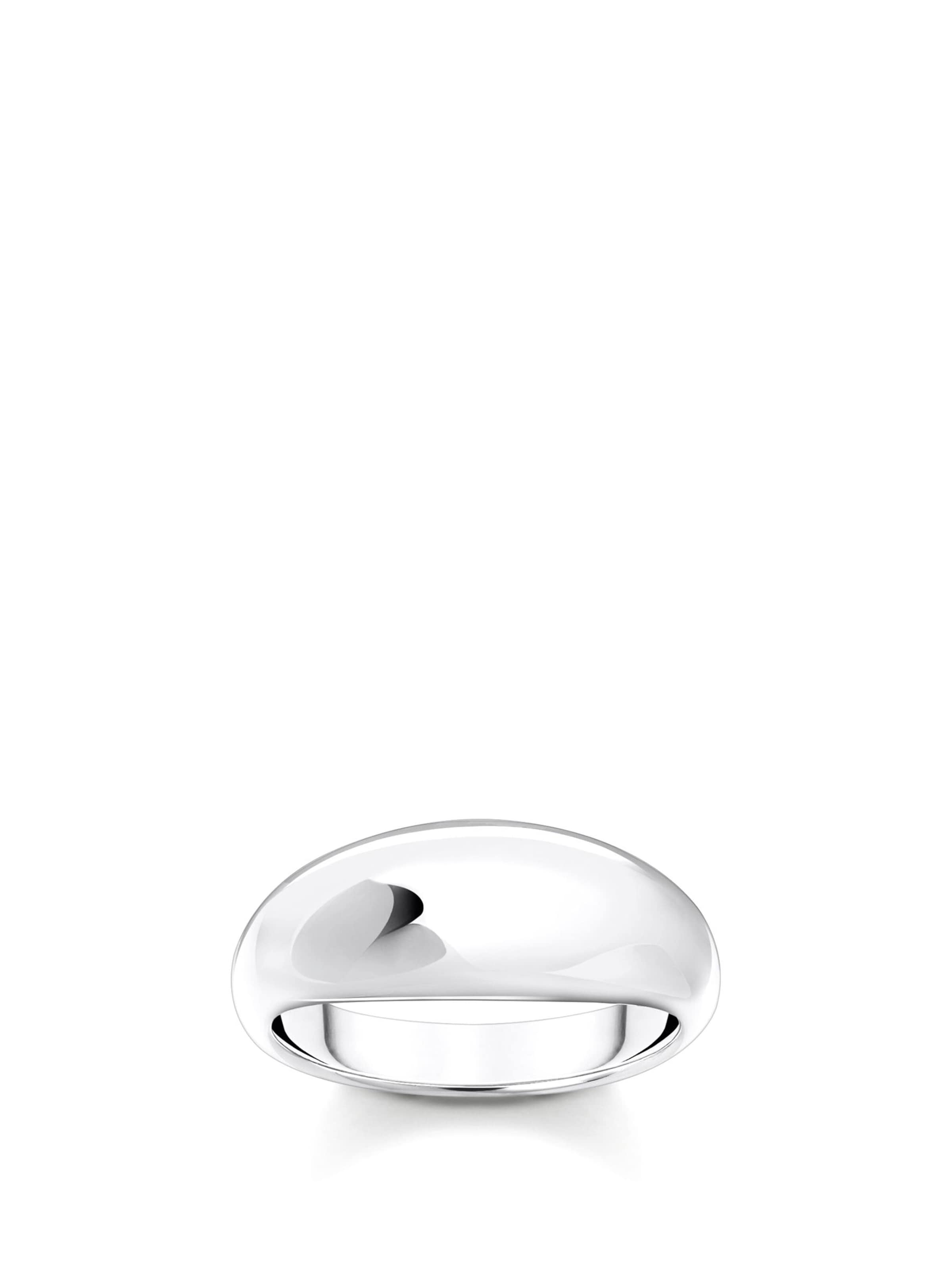 Thomas Sabo Ring 'Klassisch'‌‌‌‌‌‌‌‌‌‌ in Silber: Vorderseite
