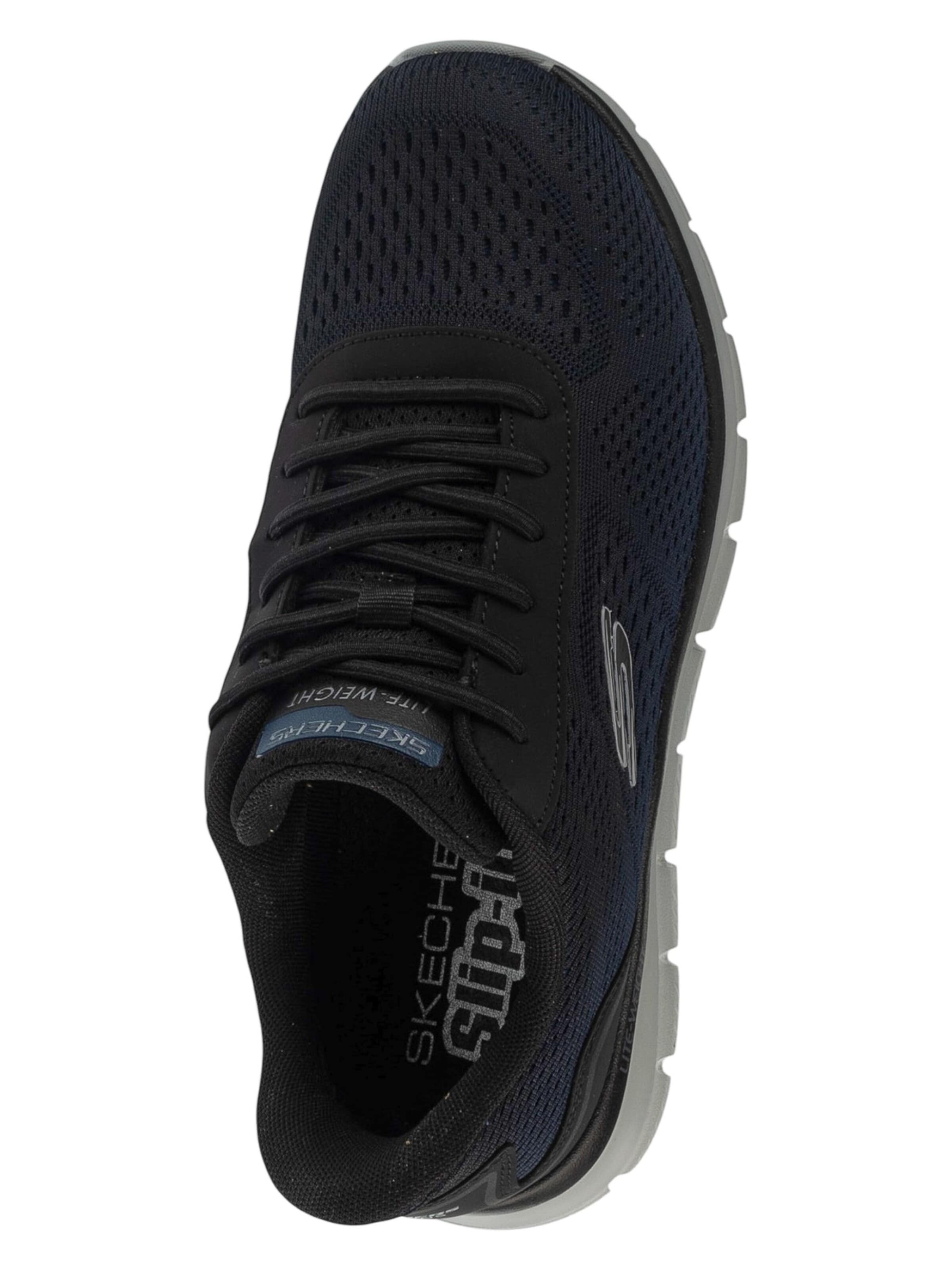 SKECHERS Sportschoen 'Skechers Slip-Ins: Track - Revno' in Blauw