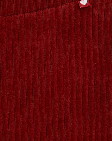 WE Fashion Flared Leggings in Rood