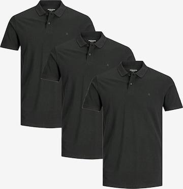 JACK & JONES Shirt 'Basic' in Black: front
