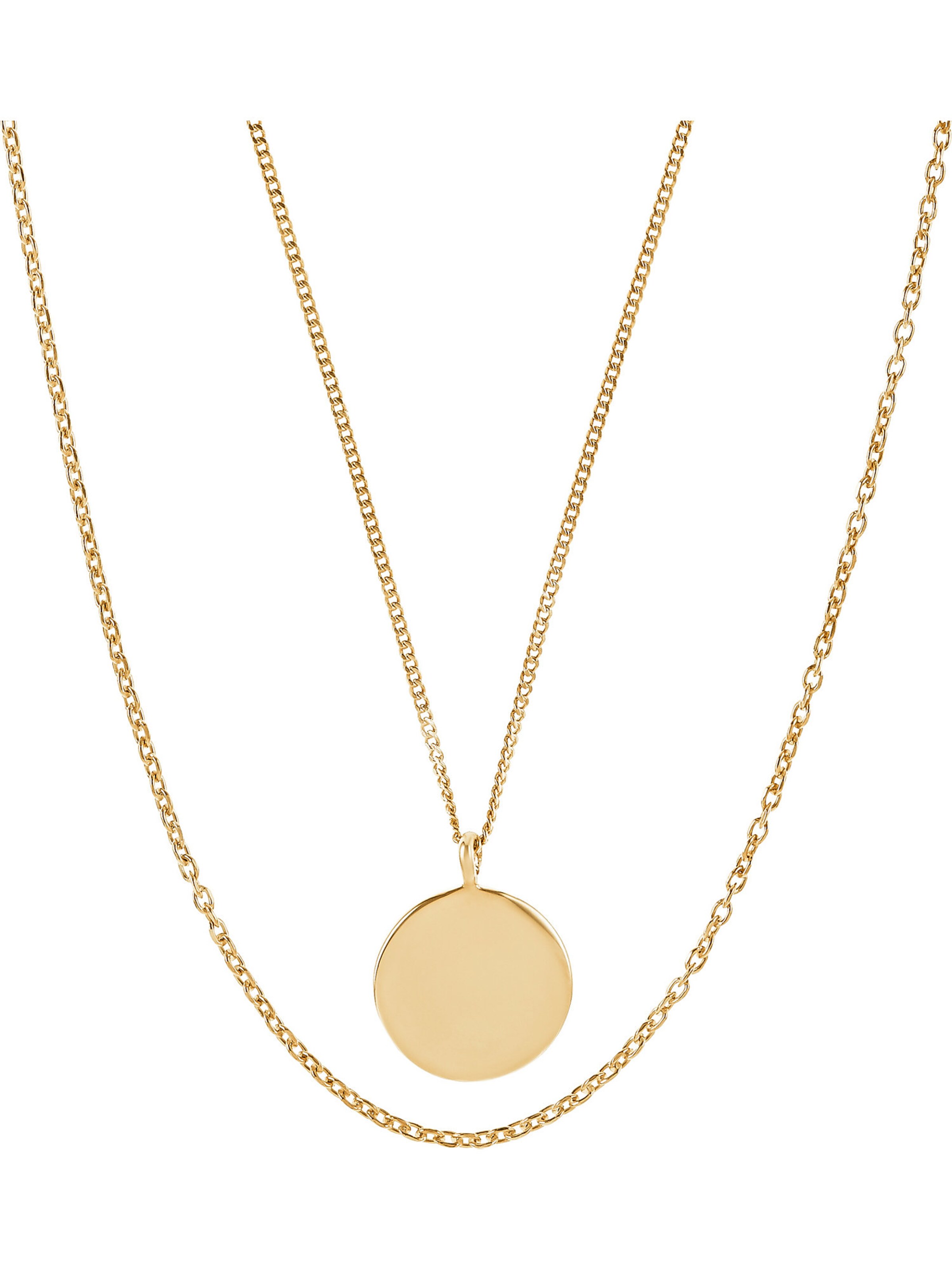 FAVS Necklace in Gold