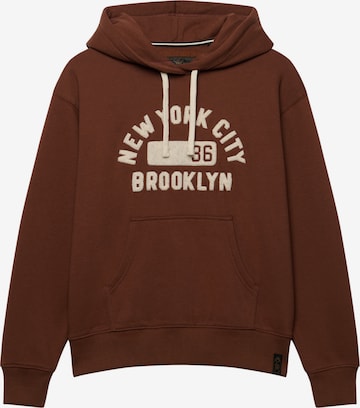 Sweat-shirt 'Vintage Prep' Superdry & Co en marron : devant