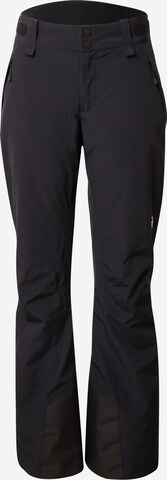 Bootcut Pantaloni sport 'Insulated' de la PEAK PERFORMANCE pe negru: față
