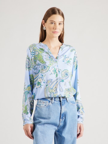 Smith&Soul Blouse 'VINCE' in Blauw: voorkant